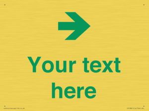 Custom Safe Condition inverse: Green right arrow